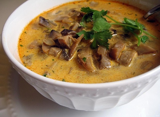 Як зварити суп із заморожених грибів?